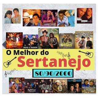 DVD gravado Músicas Sertanejo 80/90/2000, áudios no formato MP3 Originais.