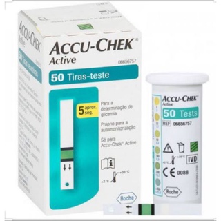 Fita Para Glicemia Accu-Chek Active 50 Tiras Promoção