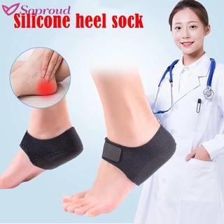 Mulheres E Homens De Silicone Calcanhar Do Pé Meias Mangas/Respirável Cuidados De Saúde Foot Pain Relief Protetor De