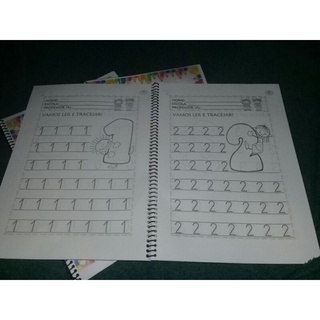 Caderno A4 de Atividades para criança de 3 a 5 anos