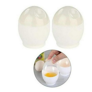 Kit com 2 Formas para Fazer Ovos no Microondas
