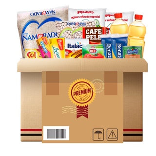 cesta básica doação de alimentos Itens de Qualidade Envio Express