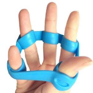 Faixa Elástica de Resistência para Exercício de Dedos/Antebraço (6)