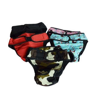 GIOVANNI Calças Pet Briefs Underwear Animais De Estimação Suprimentos Cão Filhote De Cachorro Feminino Calcinha Fralda/Multicolor (3)