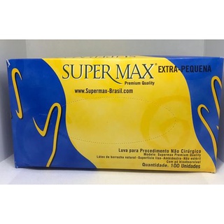 Luva de Procedimento Supermax cx.c/100 luvas