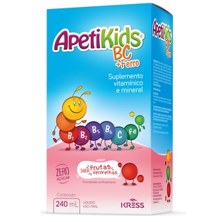 Kit 3 Apetikids Frutas Vermelhas Vitaminas Para Criancas (2)