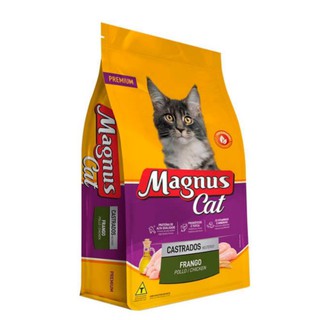 Ração Magnus Cat para Gatos Adulto Castrado 1kg(a Granel)