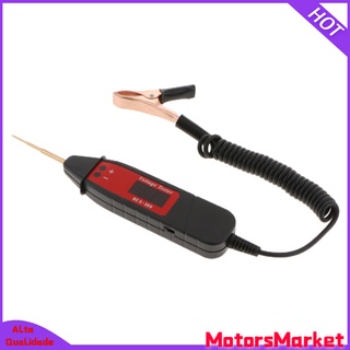 (Motorsmarket) Sonda De Alimentação 12 V / 24 V Carro Ferramenta De Diagnóstico Testador De Bateria Elétrica Circuit Tester