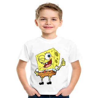 Camisa Camiseta bob esponja Personalizada desenho blusa Infantil juvenil (2)