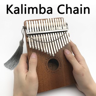 almusic Instrumento Instrumento Musical 17-tone Piano Tremolo Kalimba