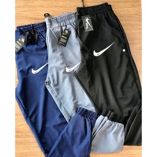 Calça Nike Infantil Com Bolso Promoção Jogger Envio Imediato Preta Logo Refletivo (6)