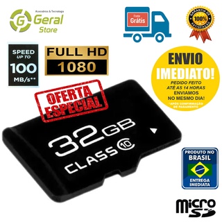Cartão de Memoria 32GB Micro SD Classe 10 Ultra 100mb/s Samsung