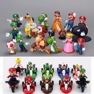 Boneco Action Figures Miniaturas Super Mario Donkey Kong PRONTA ENTREGA Kart