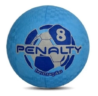 Bola Iniciação De Borracha N8 Penalty - Azul