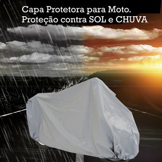 Capa Cobrir Moto Suzuki Yes 125 100 % Forrada e 100% Impermeável (4)