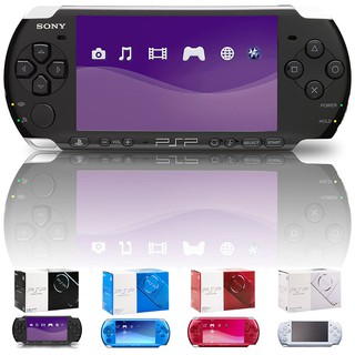 SONY PSP 3000 Novo Conjunto Com 32 Gb 128 Cartão De Memória 64 (Jogos Completas) Bateria Original + Bolsa + Case + Protetor De Tela