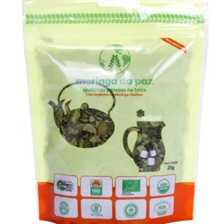 Chá Organico Moringa Oleifera 25gramas
