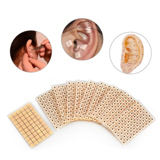 600 Pcs Ear Massagem Acupuntura Terapia Agulha Remendo Sementes Etiqueta Auricular