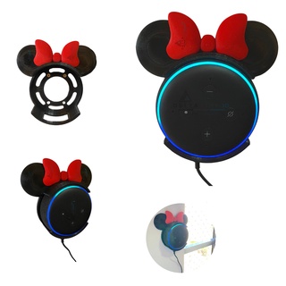 Suporte Apoio Parede Amazon Alexa Echo Dot 3 - Minnie Mouse