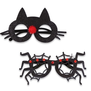 Óculos de decoração de Halloween Novo estilo bonito engraçado óculos de morcego de halloween óculos de decoração de halloween (5)