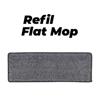 Refil De Microfibra Unitário Para Flat Mop Reutilizável Universal (4)