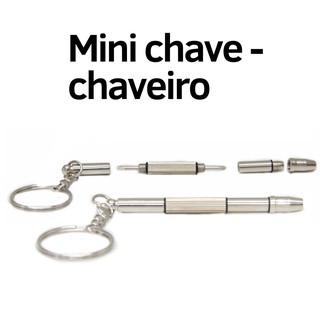 Mini chave - Chaveiro para Conserto de Óculos e Relógio
