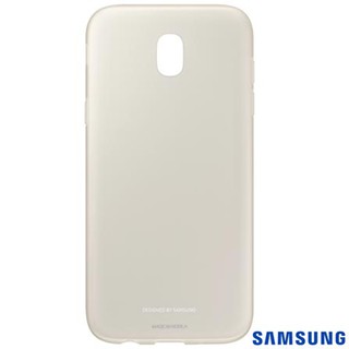 CAPA para Galaxy J5 Pro (ORIGINAL) Jelly Cover em Silicone Dourado - Samsung