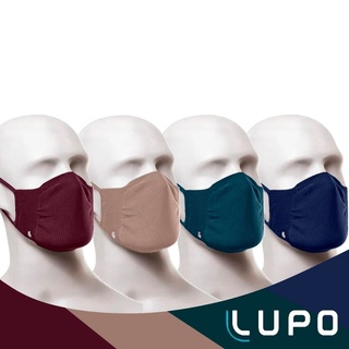 Máscara LUPO Zero Costura Vírus Bac-Off - Kit com 2 unidades (Adulto)