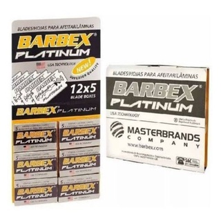 Lâmina Barbex Platinum com 60 unidades