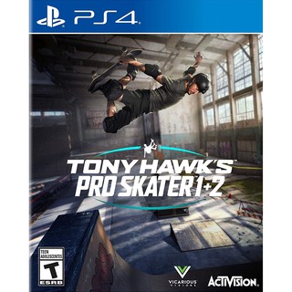 Mídia Física Tony Hawk's Pro Skater 1 + 2 PS4 - Lacrado de Fábrica