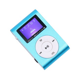 Mini Player MP3 Estéreo LCD Com Cabo Micro SD/Cartão TF (4)
