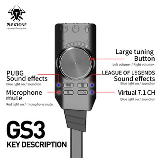 Adaptador Virtual 7.1 Canais USB Placa De Som Externa Fone De Ouvido Interface De Áudio (6)