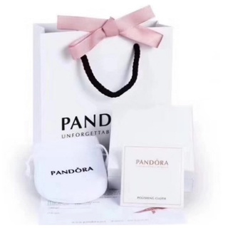 Caixinha Pandora Caixa Embalagem Branca Pulseira Anel Caixa
