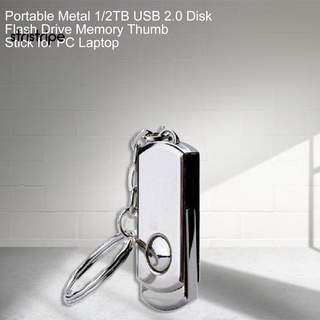 Stristripe Pen Drive De Metal Portátil 1 / 2tb Usb 2.0 / Disko Flash Para Pc / Laptop (1)
