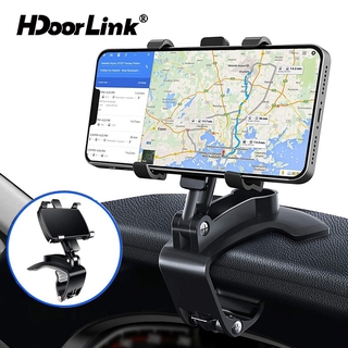HdoorLink suporte para celular no carro veicular porta celular para carro 360 graus suporte de navegação