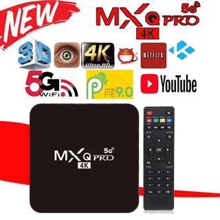 Tv Box Smart 4k Pro 5g 8gb/ 128gb Wifi Android 10.1 Tv Box Smart MXQ PRO 5G 4K