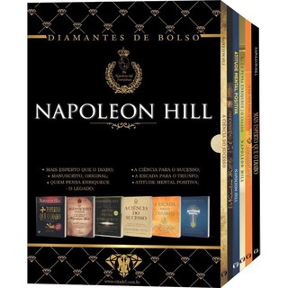 Livro: Kit Napoleon Hill Diamantes De Bolso - Napoleon Hill - Citadel - NOVO E LACRADO + Brinde