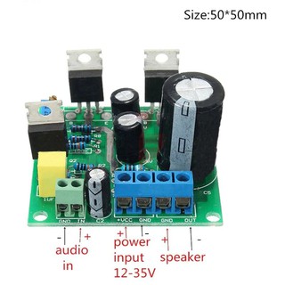 Placa Mini amplificador mono montado tip41c classe A