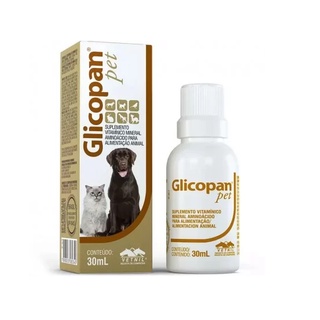 Glicopan Pet Suplemento Vitamínico Mineral Aminoácido 30 ml - Vetnil