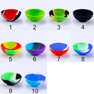 Cuia de silicone bowls pequenos coloridos alta qualidade PP