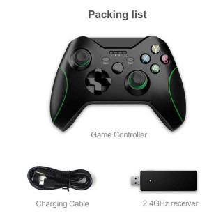 Controle De Jogo Sem Fio 2.4g Para Controle De Joystick De Jogos Para Xbox One Ps3 Pc