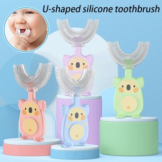 Escova De Dentes Elétrica Em Formato De U De 360 Graus Para Cuidado Oral/Ferramenta De Limpeza Infantil