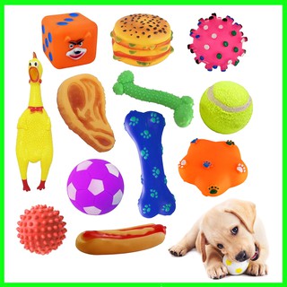 Kit 7 Mordedor Pet Brinquedos De Borracha Para Cães Cachorro