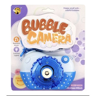 Lançador Bolha de Sabão Câmera Automática Infantil