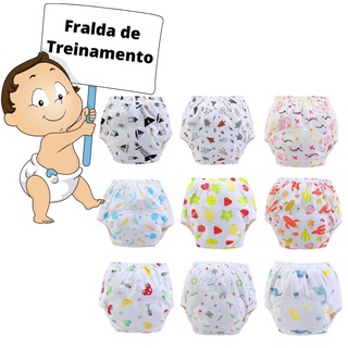 Fralda, Cueca ou Calcinha de Treinamento para transição de Desfralde bebê Infantil
