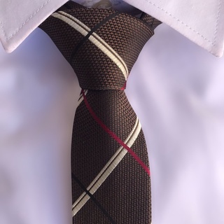 Gravata Xadrez Slim Fit 5,5 cm (1)