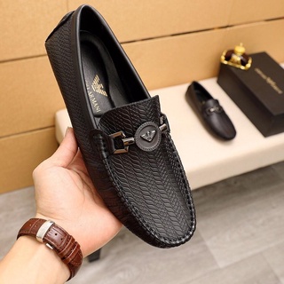 Armani ✷ Sapato Masculino De Couro Baixo Casual