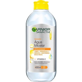 Água Micelar Garnier Antioleosidade SkinActive Vitamina C Oil Free 400ml (1)