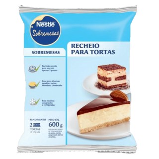 RECHEIO PARA TORTAS NESTLÉ SOBREMESAS 600G