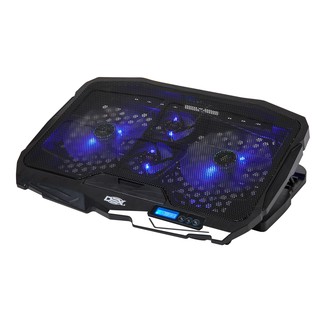 Base suporte Cooler Para Notebook Gamer Até 17'4 Coolers Dx-006 Led azul c/3 inclinações